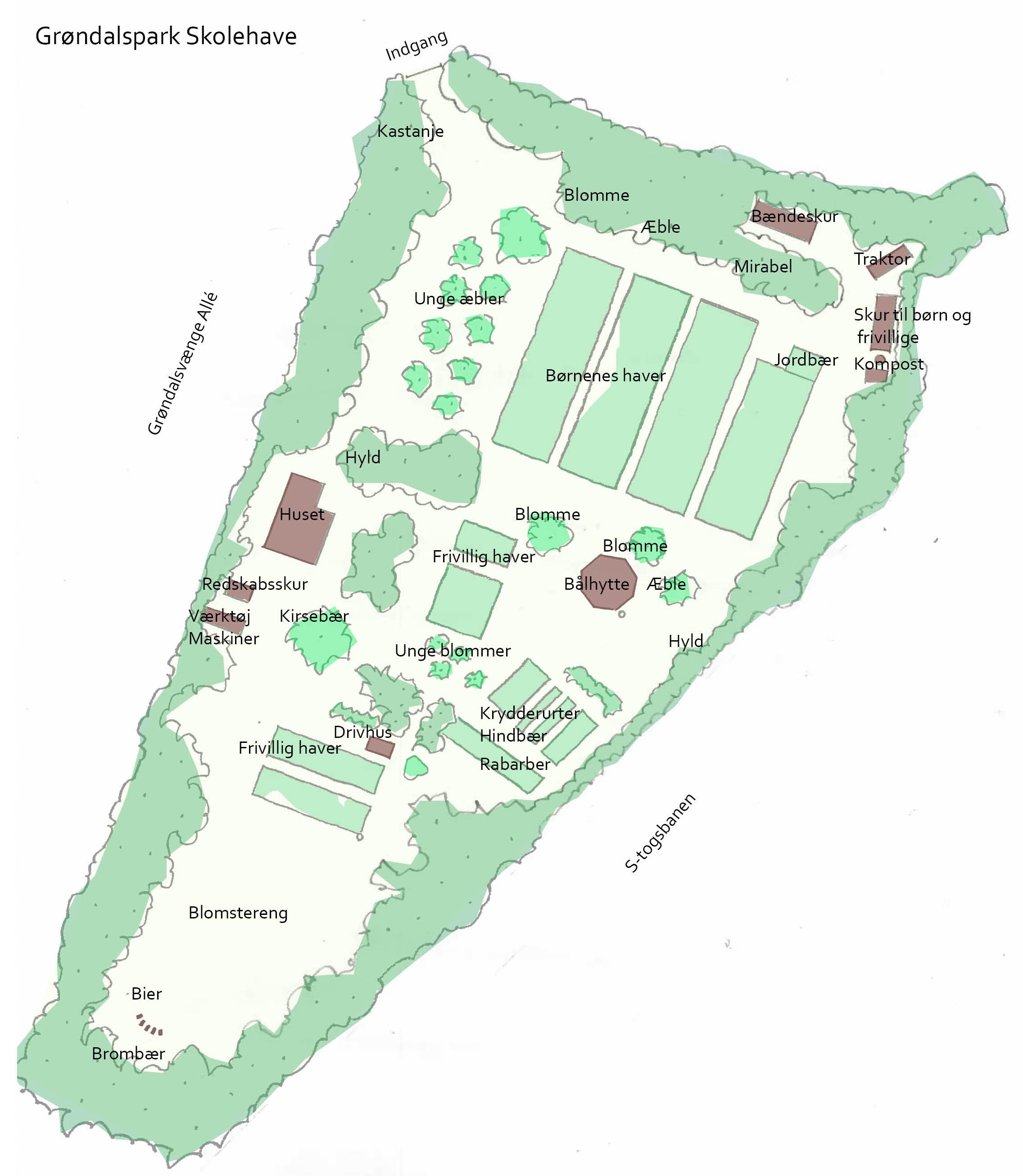 Groendalspark plan